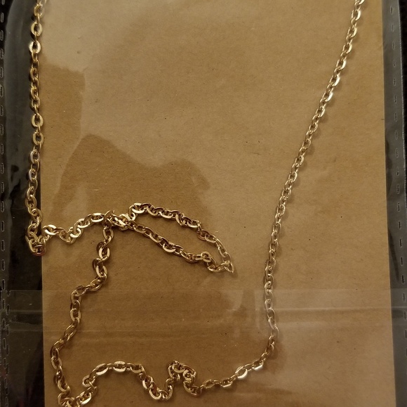 Karma good plated necklace NEW - Picture 2 of 2